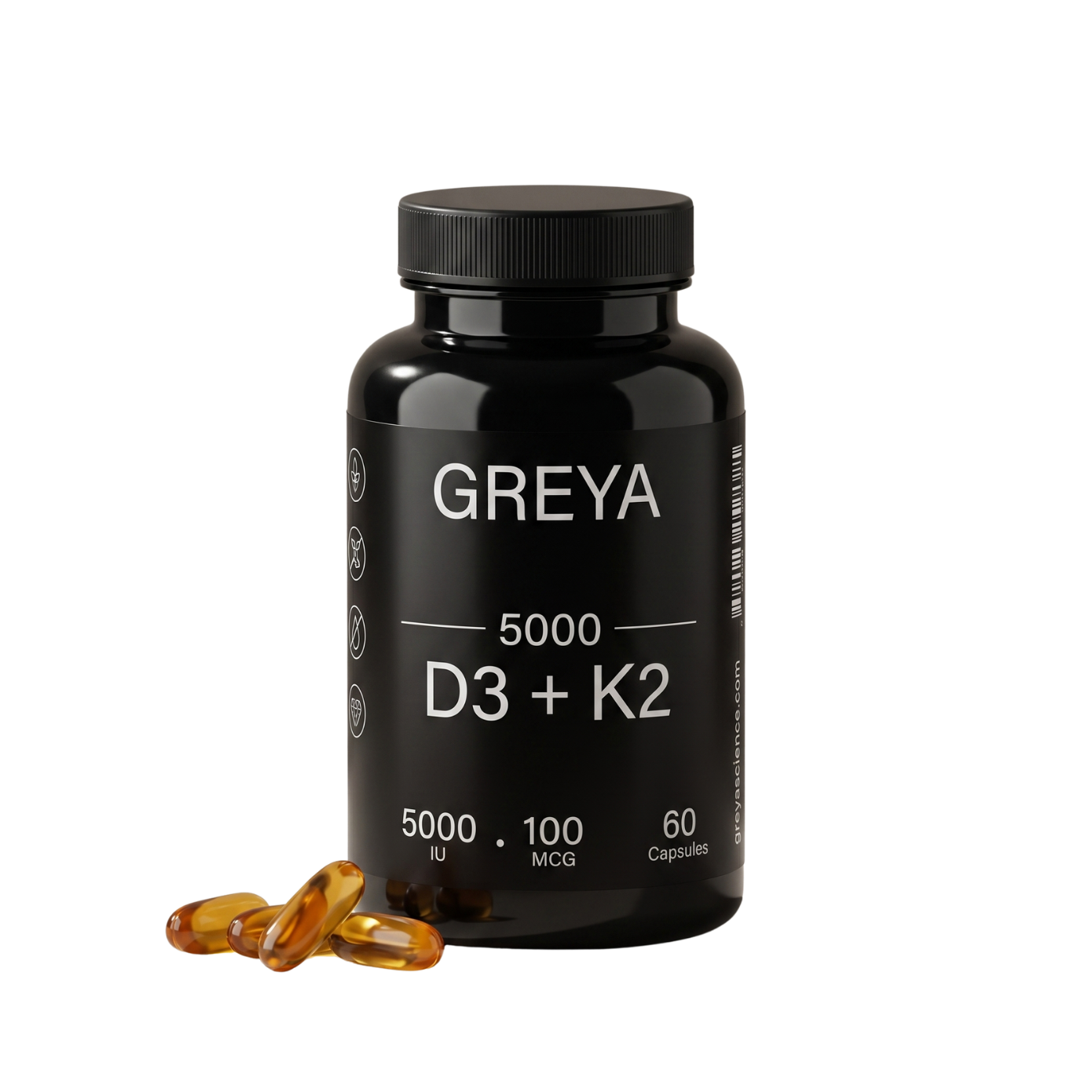 GREYA House Vitamin D3 + K2